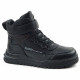 Ботинки для мальчика (B&G) черные верх-искусственная кожа подкладка -искуственный мех артикул dz-F371-7A