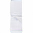 Блокнот А7 пластиковая обложка на гребне 80 листов (Hatber) CANVAS Синий арт.80Б7В1гр_05309 - 