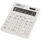 Калькулятор настольный 12 разрядный двойное питание  deVENTE 155*204*33 (DD-4442W) молочный (Ст.1)