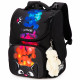 Ранец для девочки школьный (SkyName) + брелок + сумка для сменной обуви 26х14х34см арт.2094-M