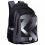 Рюкзак для мальчиков (Grizzly) арт.RB-352-2/1 серый-черный 27х40х20 см - 