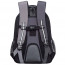 Рюкзак для мальчиков (Grizzly) арт.RB-352-2/1 серый-черный 27х40х20 см - 