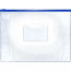 Папка-конверт на молнии А4(220*330) 150мкм deVENTE карман для визиток арт.3072500 (Ст.12/300) - 