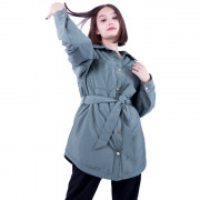 Куртка осенняя для девочки (OVAS) арт.УНА размер размерный ряд 38/146-44/170 цвет нефрит