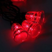 Гирлянда эл. Уличная фигурная 05м 30л. Led колокол цв.Красный (т.Провод) 8реж. Арт.1080119