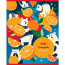Тетрадь А5 линия 48 листов скоба (Hatber) Апельсиновые истории выборочный лак ассорти арт 48Т5вмВ2 - 