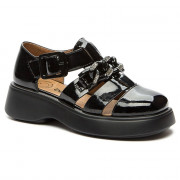 Туфли для девочки (BETSY) черный верх-искусственная кожа лак подкладка-натуральная кожа размерный ряд 34-39 арт.938302/01-02