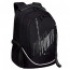 Рюкзак для мальчиков (Grizzly) арт RU-335-3/3 черный-серый 28х44х23 см - 