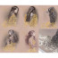 Тетрадь А5 клетка 96 листов скоба (Hatber) Golden lady 3D фольга ассорти арт.96Т5лофВ1 - 