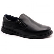 Туфли для мальчика (M + D) черные верх-искусственная кожа подкладка-искусственная  кожа артикул  xm-2362-1