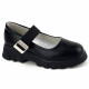 Туфли для девочки (B&G) черные верх-искусственная кожа подкладка-искусственная кожа размерный ряд 31-38 артикул m-bg-D828-8A