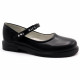 Туфли для девочки (B&G) черные верх-искусственная кожа подкладка-искусственная кожа размерный ряд 32-37 артикул tom-0157-A