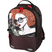 Рюкзак для девочки (deVENTE) Red Label. Beauty черный 39x30x17см арт.7032207