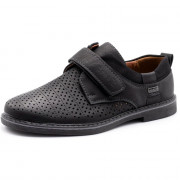 Туфли для мальчика (J.Fanker) черные верх-искусственная кожа подкладка-искусственная кожа размерный ряд 31-36 арт.ai-YB976-1