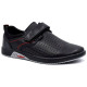 Туфли для мальчика (Tom-Miki) черные верх-искусственная кожа подкладка-натуральная кожа+текстиль  артикул  B-9575-A