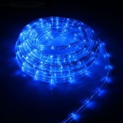 Гирлянда эл. Уличная дюралайт 10м led цв.Синий 8реж. Арт.1589827