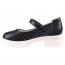 Туфли для девочки (TOM.MIKI) черные верх-искусственная кожа подкладка-натуральная кожа размерный ряд 33-38 арт.T-10689-D - 