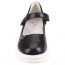 Туфли для девочки (TOM.MIKI) черные верх-искусственная кожа подкладка-натуральная кожа размерный ряд 33-38 арт.T-10689-D - 