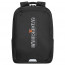 Рюкзак для мальчиков (Grizzly) арт RU-334-2/4 черный-оранжевый 29х41,5х18 см - 