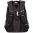 Рюкзак для мальчиков (Grizzly) арт.RU-430-7/2 черный-кирпичный 32х45х23 см - 