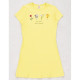 Платье для девочки арт. DMB 2733 размер 32/128-44/164  цвет желтый