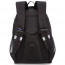 Рюкзак для мальчика (Grizzly) арт.RB-259-3/2 черный-серый-синий 27х40х16см - 