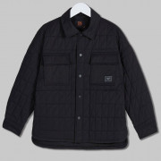 Куртка для мальчика (Делорас) арт.W71476 размерный ряд 34/134-46/170 цвет черный