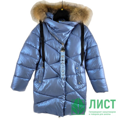 Куртка зимняя для девочки (MULTIBREND) арт.dux-8815-2 цвет голубой Куртка зимняя для девочки (MULTIBREND) арт.dux-8815-2 цвет голубой