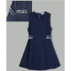 Платье для девочки (Делорас) арт.Q63270  размер 34/134-44/164 цвет синий