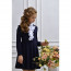 Платье для девочки (ГЕРМИОНА) трикотажное арт.5105 Т размер 38/152 цвет синий - my_229988