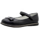 Туфли для девочки (М+Д) черные верх-искусственная кожа подкладка-искусственная кожа размерный ряд 32-37 арт.  RC71_13020-1