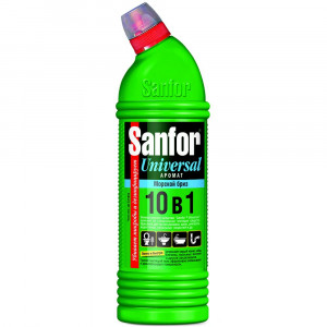 Чистящее средство для сантехники Sanfor 750г Universal, морской бриз арт.1543 (Ст.15)