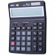 Калькулятор настольный 16 разрядный одинарное питание  Deli 192*148*45 E39259) черный (Ст.1)