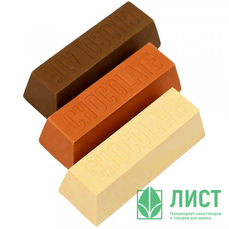 Ластик 3 штуки набор Феникс Шоколастики арт.73041