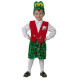 Украшение новогоднее Удавчик р.28 (маска, жилет, шорты) зелено-красный арт.333-2-28