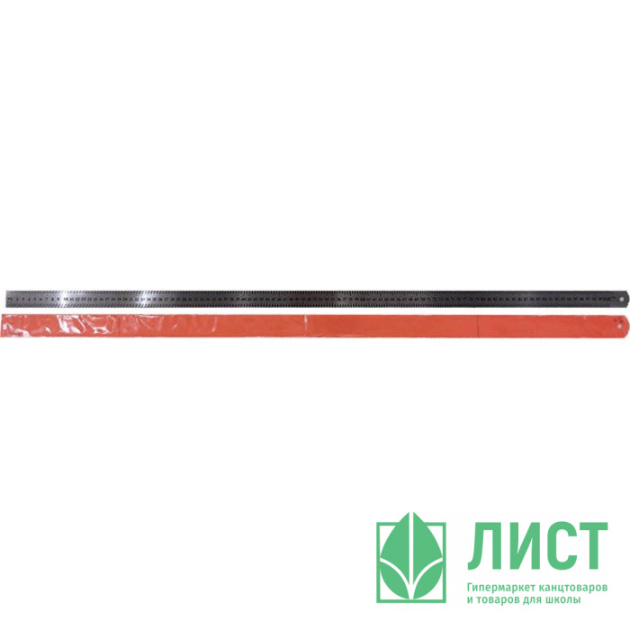 Линейка 100см (deVENTE) стальная , в пластиковом чехле арт.5091915