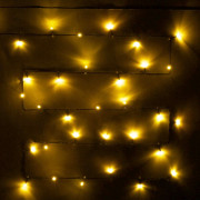 Гирлянда эл.д/дома точечная 7,5м 80LED цв.т.белый (зел.провод) 8реж. арт.725-0566