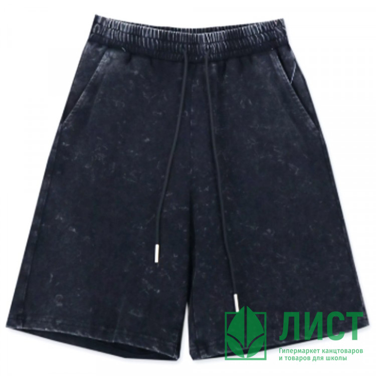 Шорты для мальчика артикул DELORAS 55497 размерный ряд 34/134-44/164 цвет черный