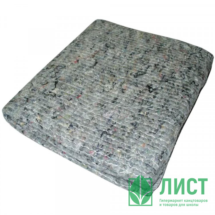 Салфетка для пола нетканная  80*100см  плотность 190г/м2 без пакета серая (Ст.60)