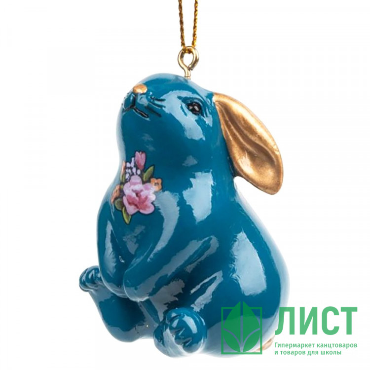 Украшение декоративное "Заяц" 07см арт.89276