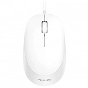 Мышь провод. Philips SPK7207 3кнопки,USB 2.0,1200dpi цв.белый
