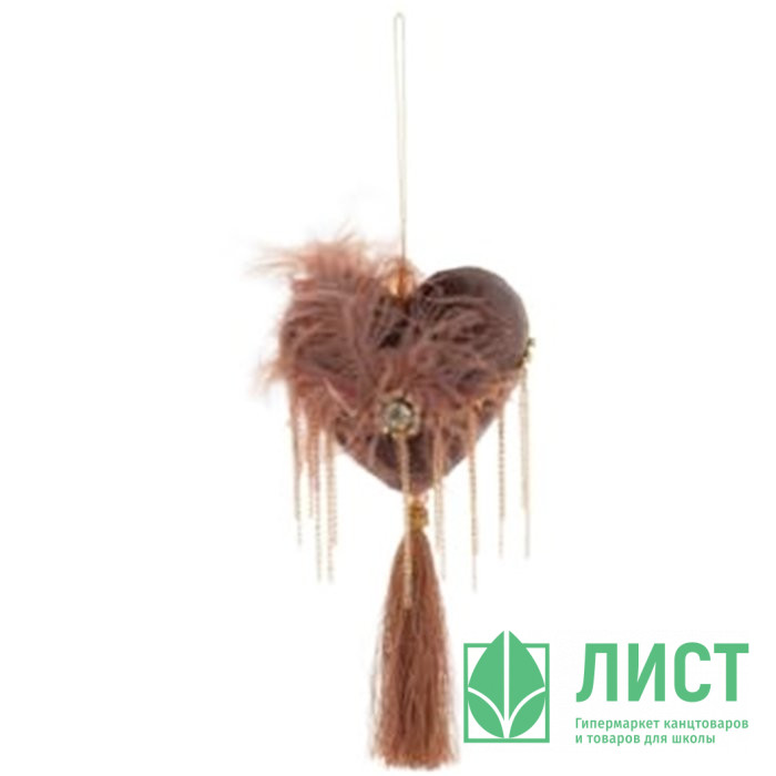 Украшение декоративное "Сердце" 22см арт.761563