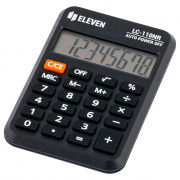 Калькулятор карманный 08разрядов 2 памяти ELEVEN 88*58*11 (LC-110NR) (Ст.1/200)