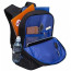 Рюкзак для мальчиков (Grizzly) RB-356-4/1 черный-синий 26х39х19 см - 