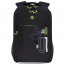 Рюкзак для мальчика (Grizzly) арт.RB-456-2/2 черный-черный 26х39х19 см - 