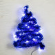 Мишура с гирляндой "Роса" 03*100см 22LED IP20 цв.синий свет белый арт.6031450