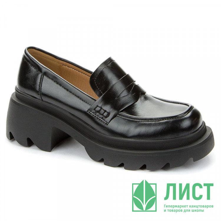 Туфли для девочки (BETSY) черный верх-искусственная кожа  подкладка-искусственная кожа артикул 938009/01-01