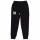 Брюки спортивные для мальчика арт.DMB 4973 размер 34/134-44/164 трикотажные цвет черный