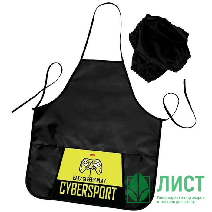 Фартук для детского творчества (Hatber) с карманом Киберспорт арт. NFn_27096