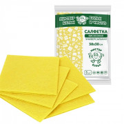 Салфетка универсальная вискоза 30*38см  5 штук в упаковке